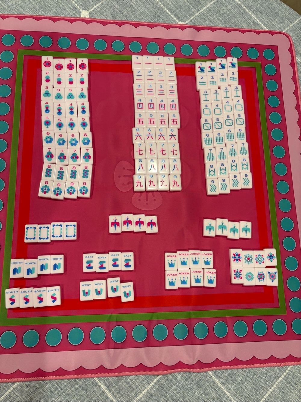 Cool PINK Mahjong Tiles (Unbranded)